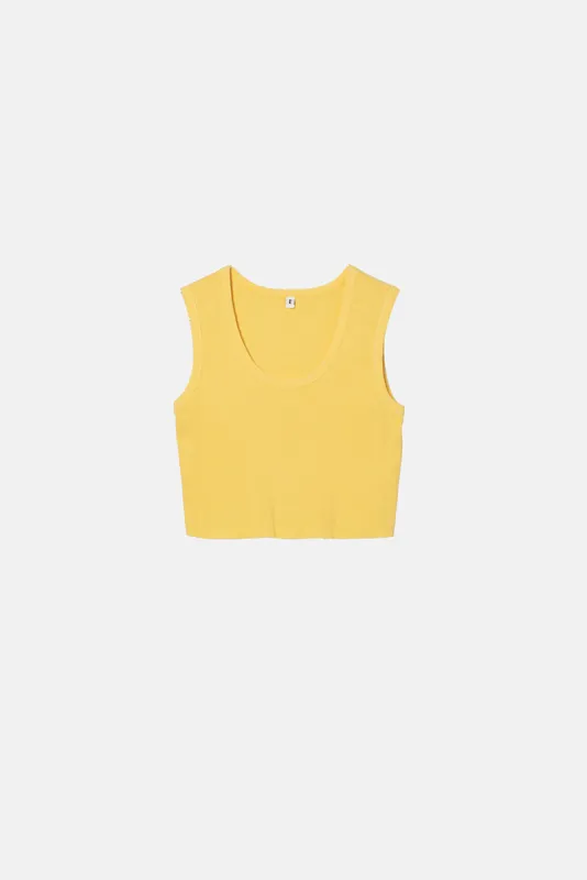 MALIBU CROP TANK sold by Elwood Clothing