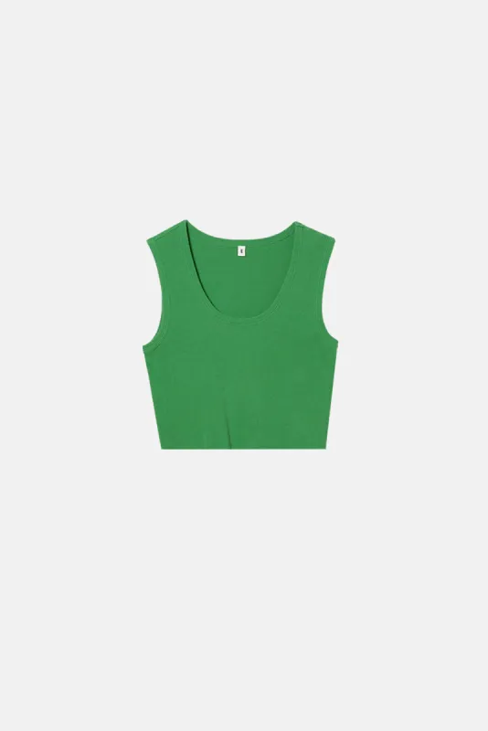 MALIBU CROP TANK sold by Elwood Clothing