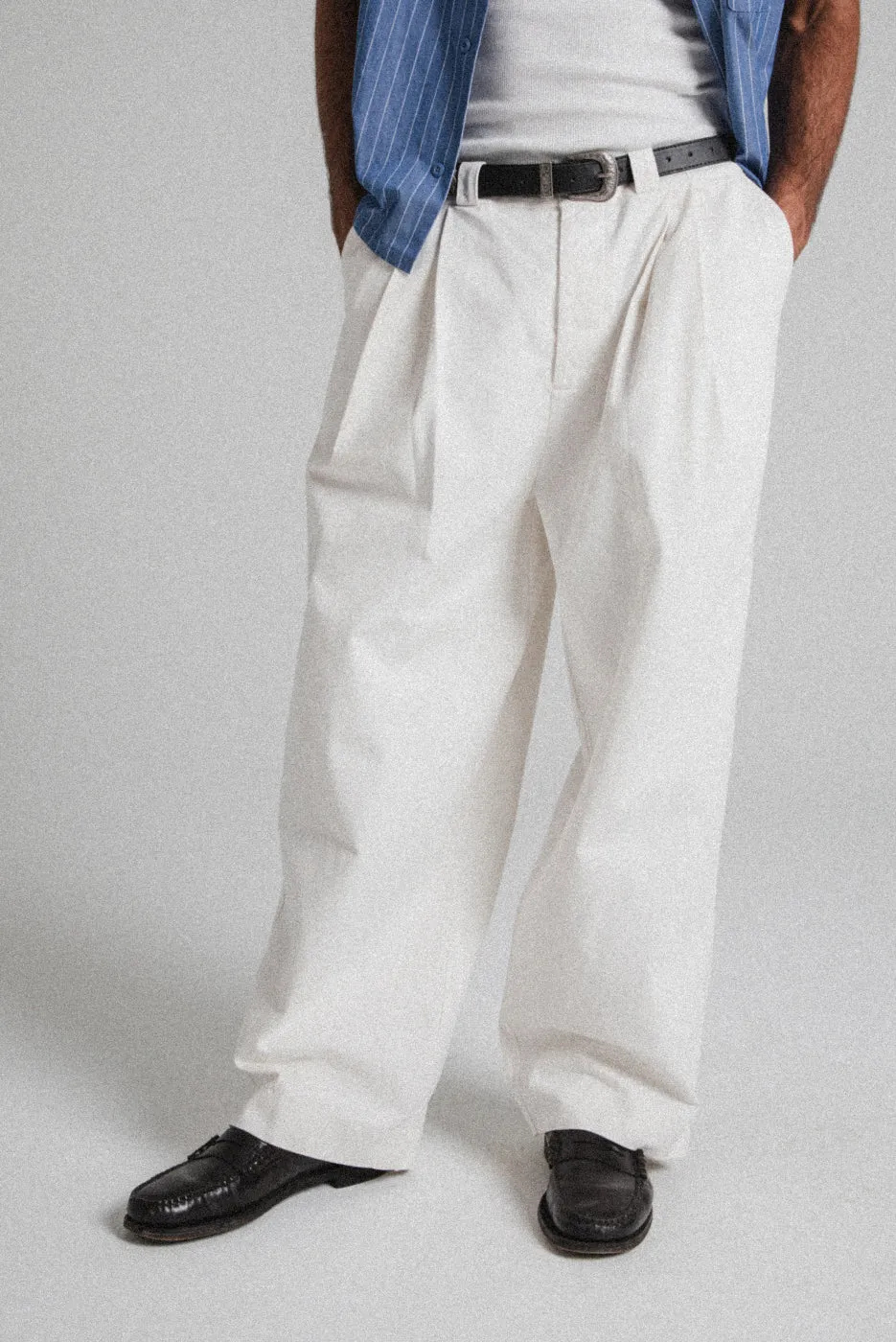 BIG PLEATS CHINO PANT sold by Elwood Clothing product image thumbnail 3