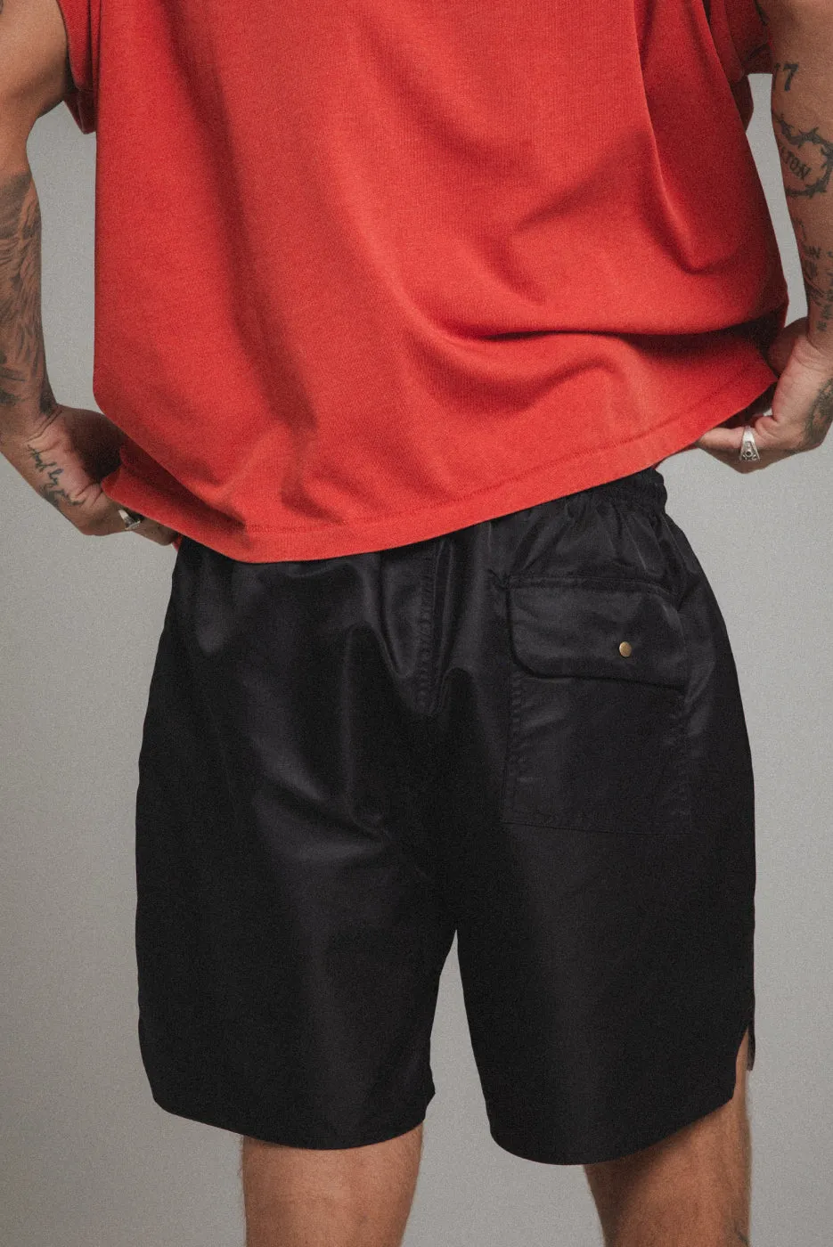 OLYMPIC NYLON SHORT sold by Elwood Clothing product image thumbnail 4