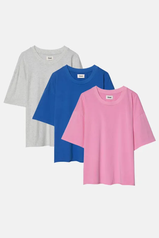 OVERSIZED CROP CORE TEE 3 PACK sold by Elwood Clothing