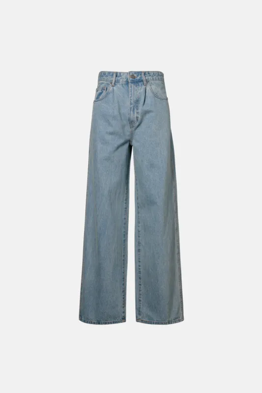 BAGGY PLEATED DENIM sold by Elwood Clothing