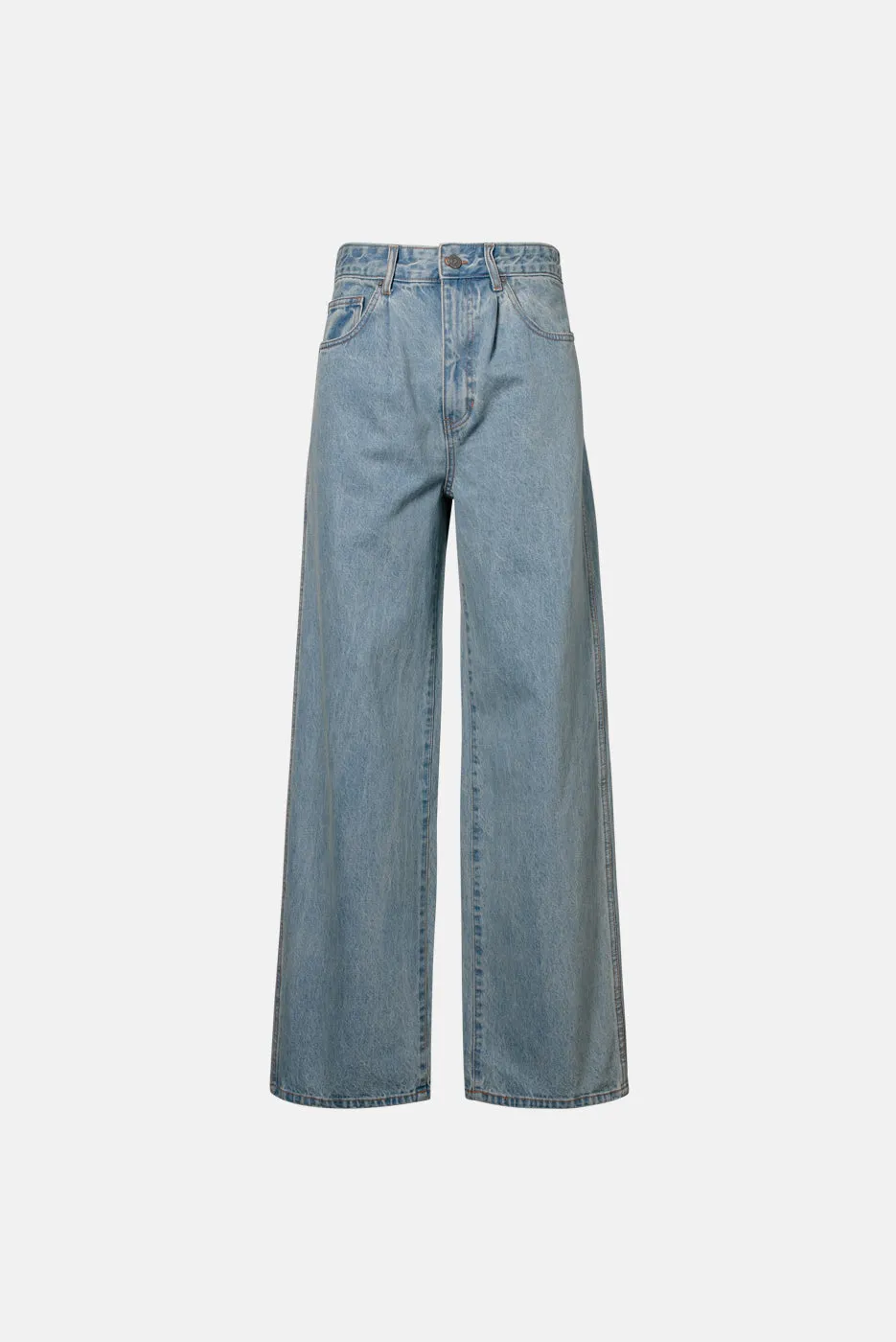 BAGGY PLEATED DENIM sold by Elwood Clothing