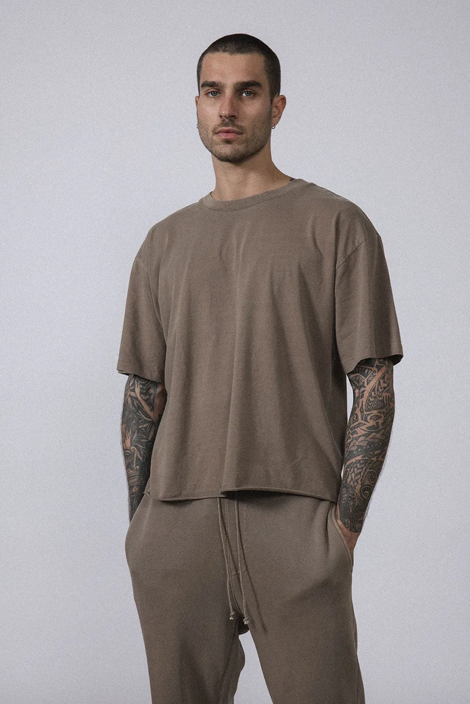 OVERSIZED CROP CORE TEE sold by Elwood Clothing product image thumbnail 3
