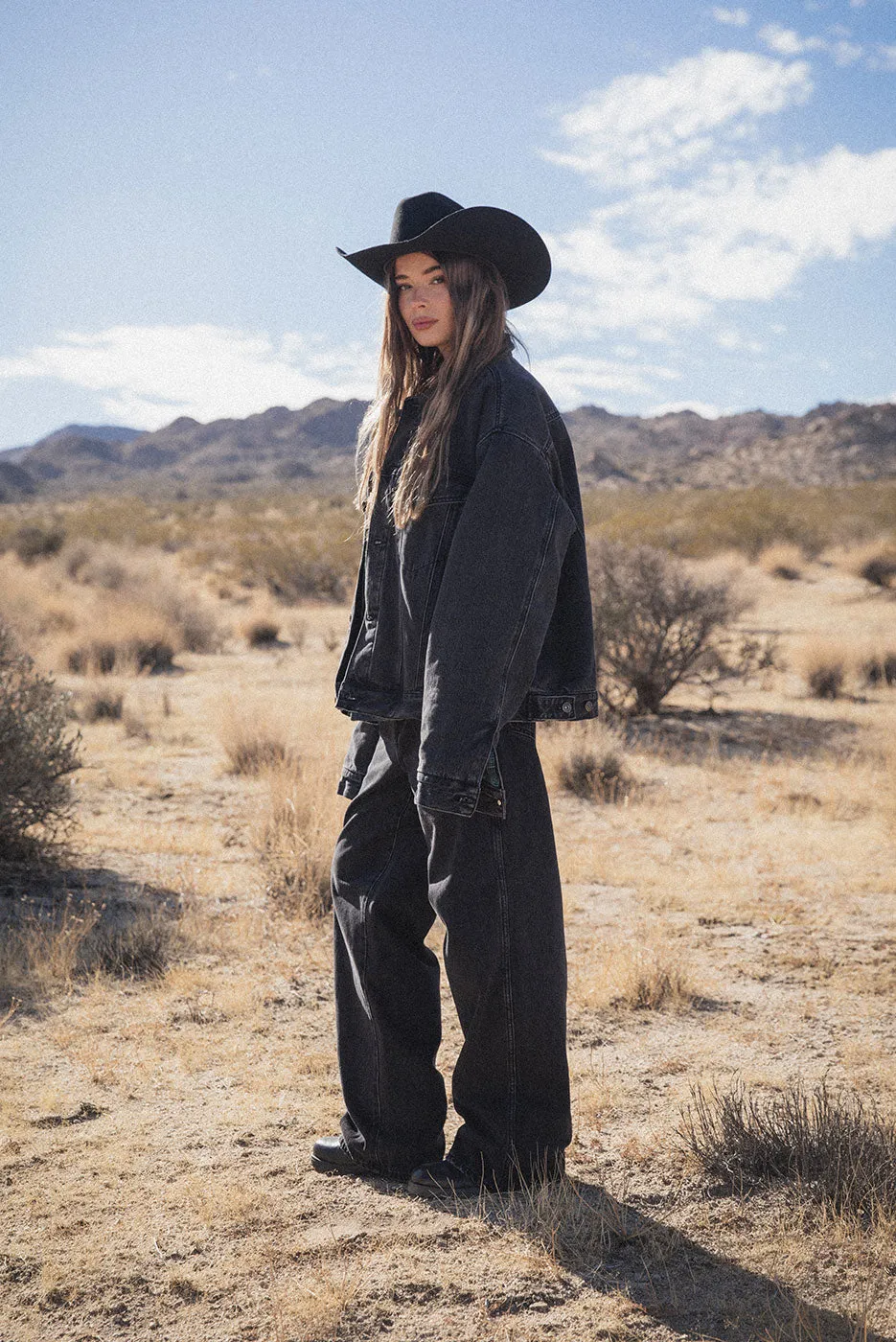 BAGGY PLEATED DENIM sold by Elwood Clothing product image thumbnail 3