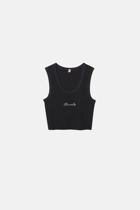 TRADEMARK CROP TANK sold by Elwood Clothing