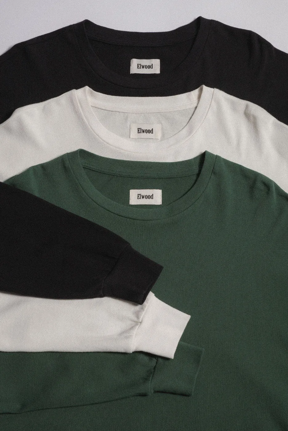 HEAVYWEIGHT LS TEE 3 PACK sold by Elwood Clothing product image thumbnail 3