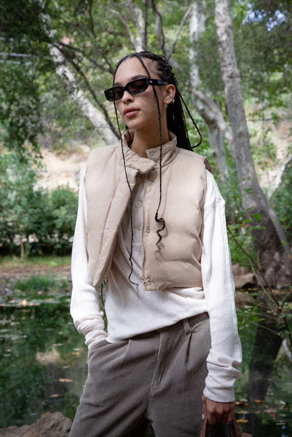 CROP PUFFER VEST sold by Elwood Clothing product image thumbnail 3