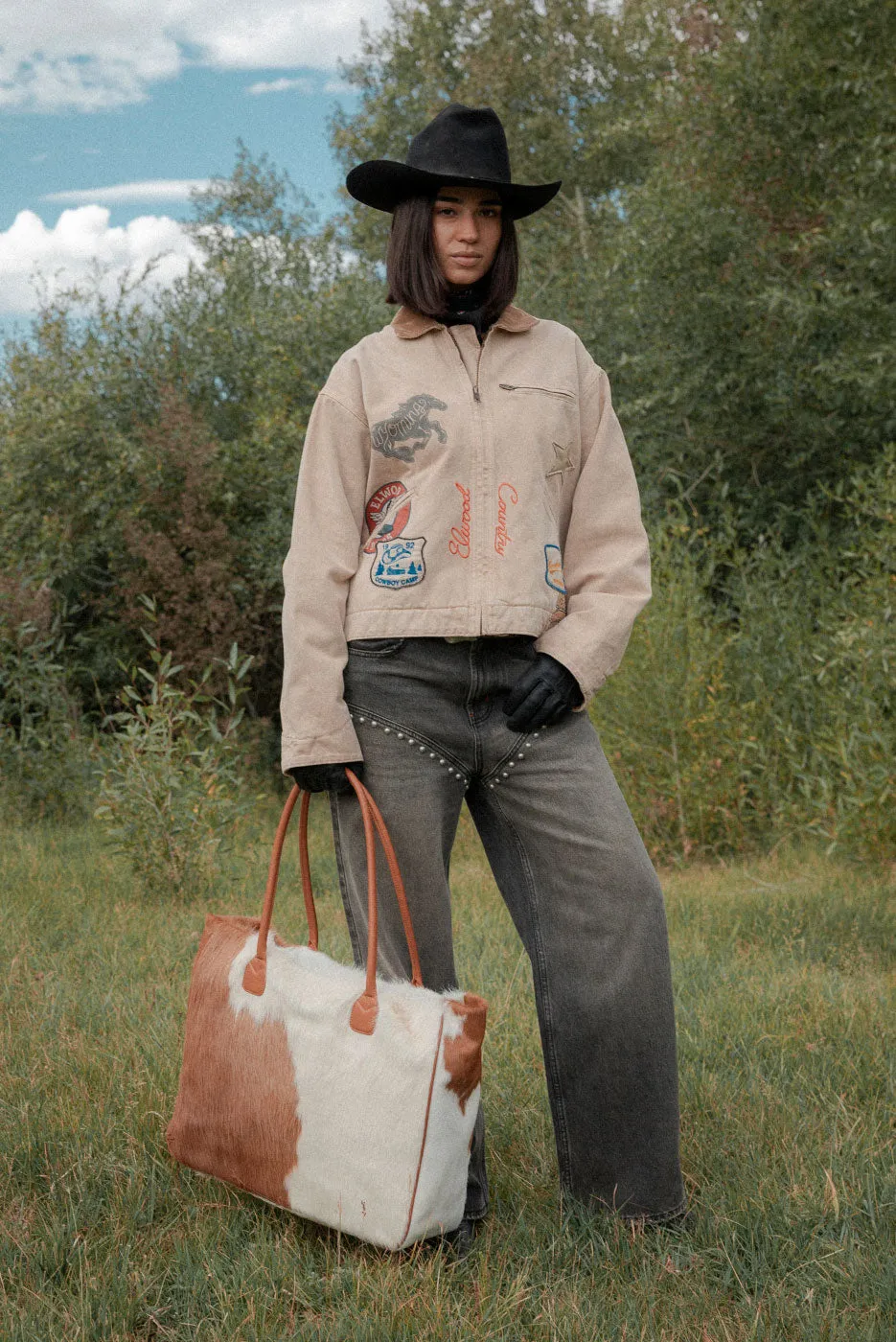 COWHIDE BAG sold by Elwood Clothing product image thumbnail 4