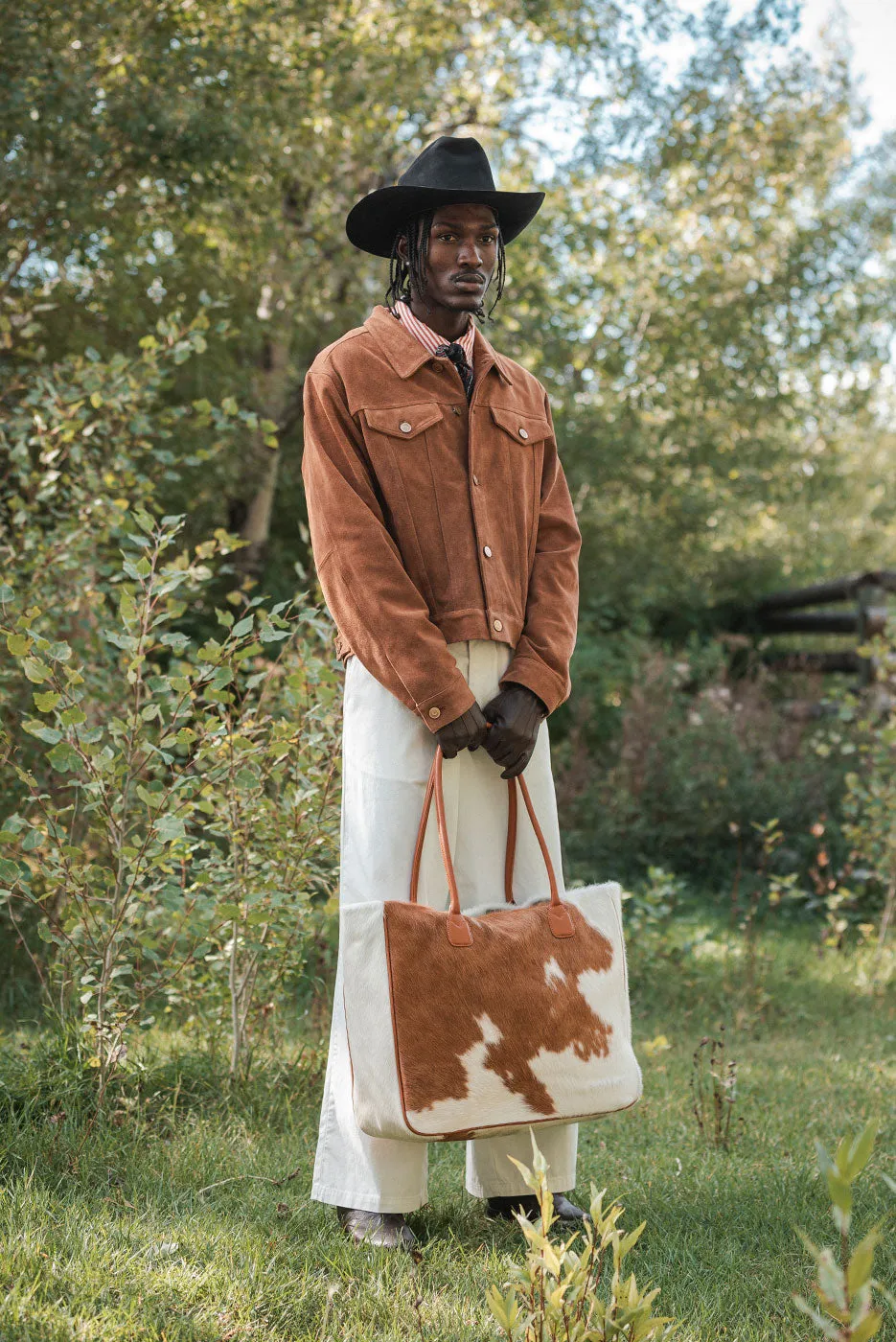 COWHIDE BAG sold by Elwood Clothing product image thumbnail 2