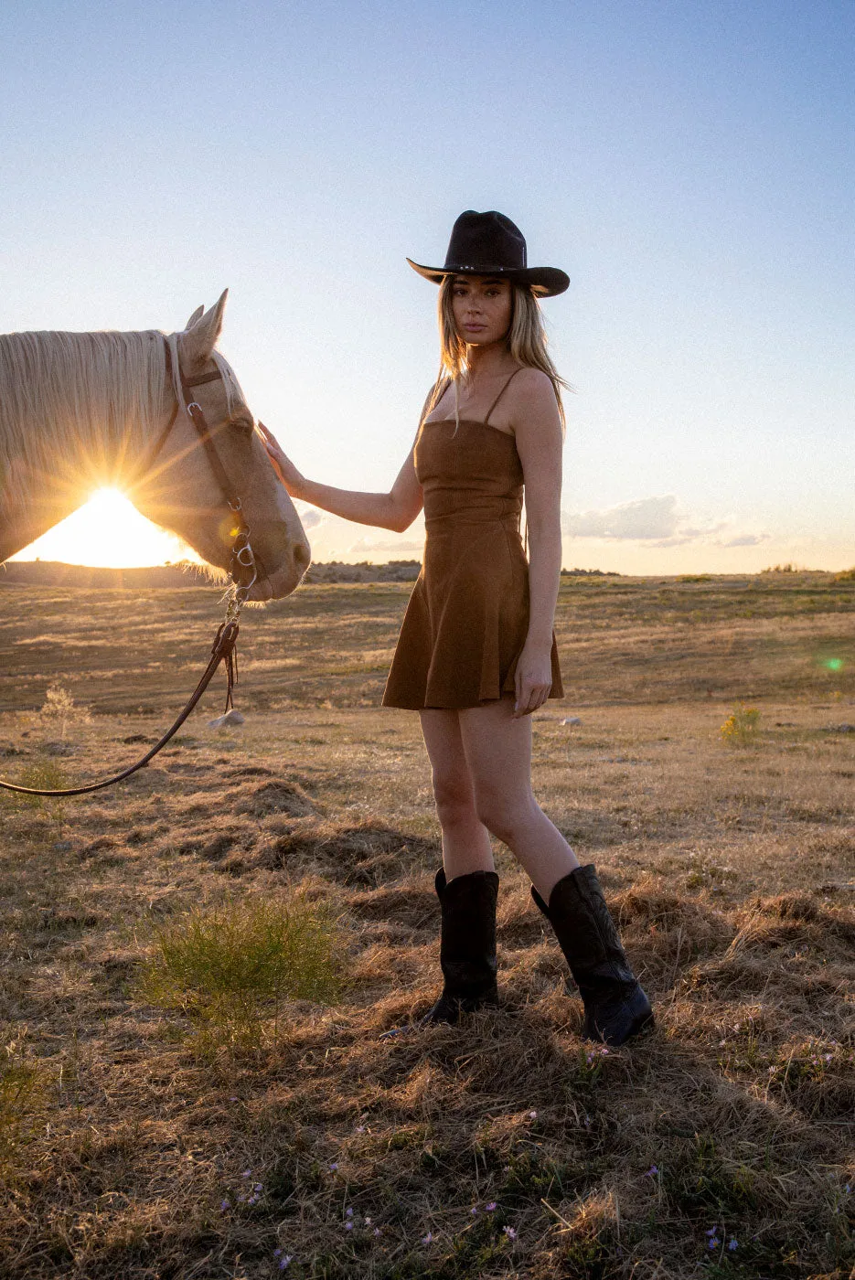 SUEDE DRESS sold by Elwood Clothing product image thumbnail 5