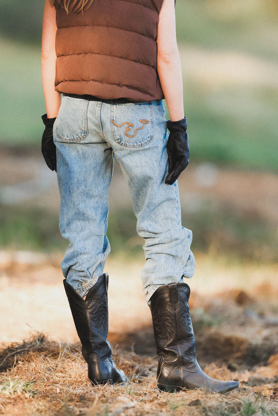 STRAIGHT LEG DENIM PANT sold by Elwood Clothing product image thumbnail 4