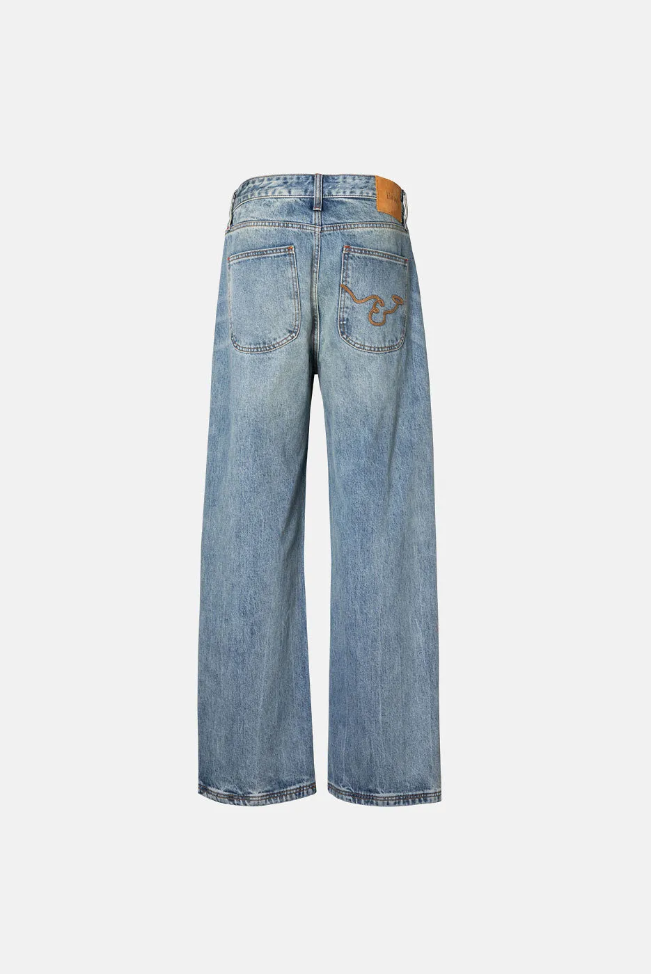 STRAIGHT LEG DENIM PANT sold by Elwood Clothing product image thumbnail 2