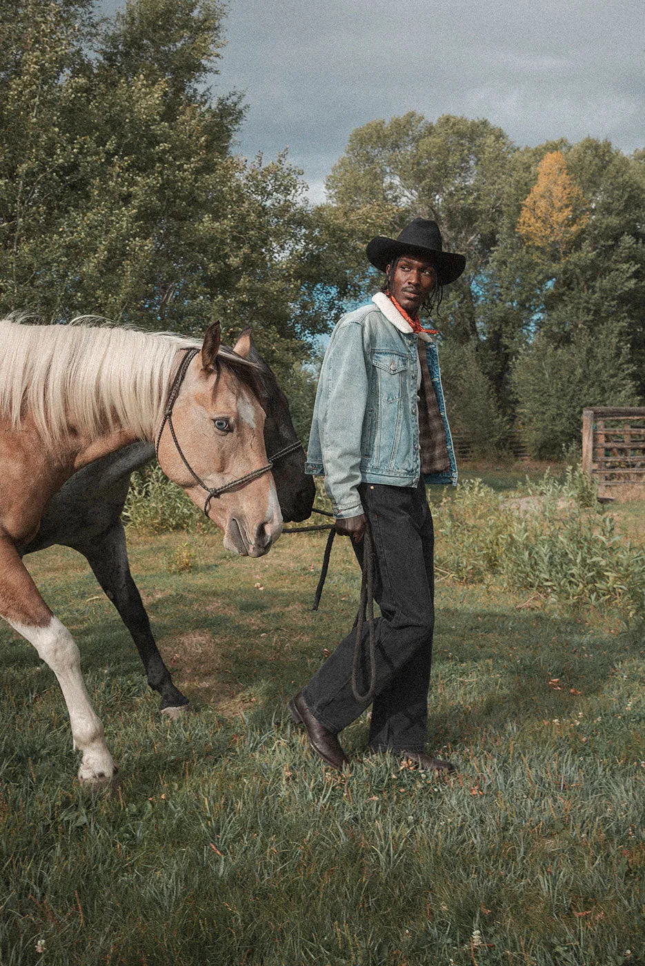 SHERPA DENIM JACKET sold by Elwood Clothing product image thumbnail 5