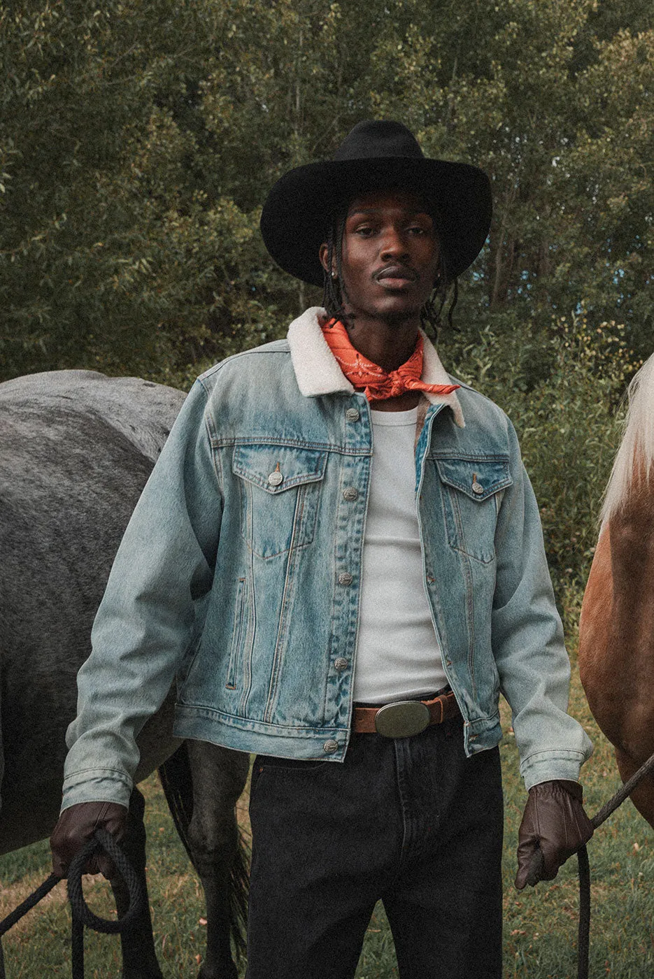 SHERPA DENIM JACKET sold by Elwood Clothing product image thumbnail 3