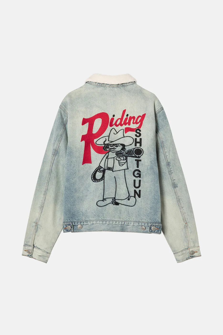 SHERPA DENIM JACKET sold by Elwood Clothing product image thumbnail 2