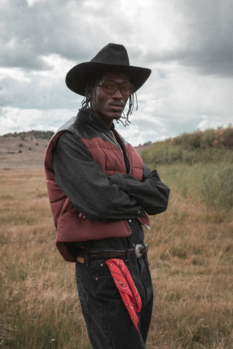 WESTERN PUFFER VEST sold by Elwood Clothing product image thumbnail 4