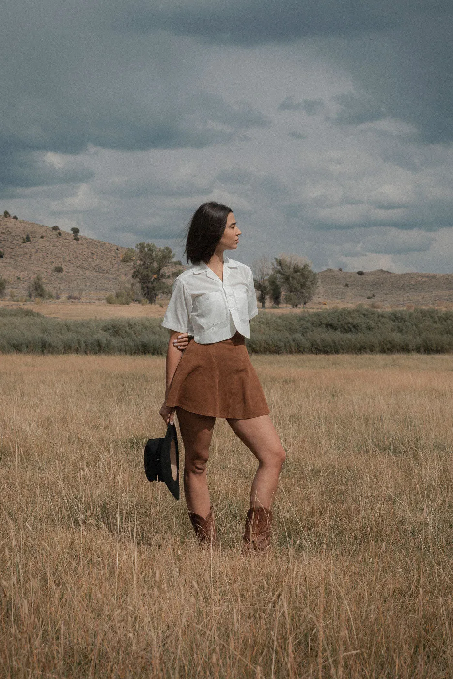 CROPPED FARM TOP sold by Elwood Clothing product image thumbnail 3