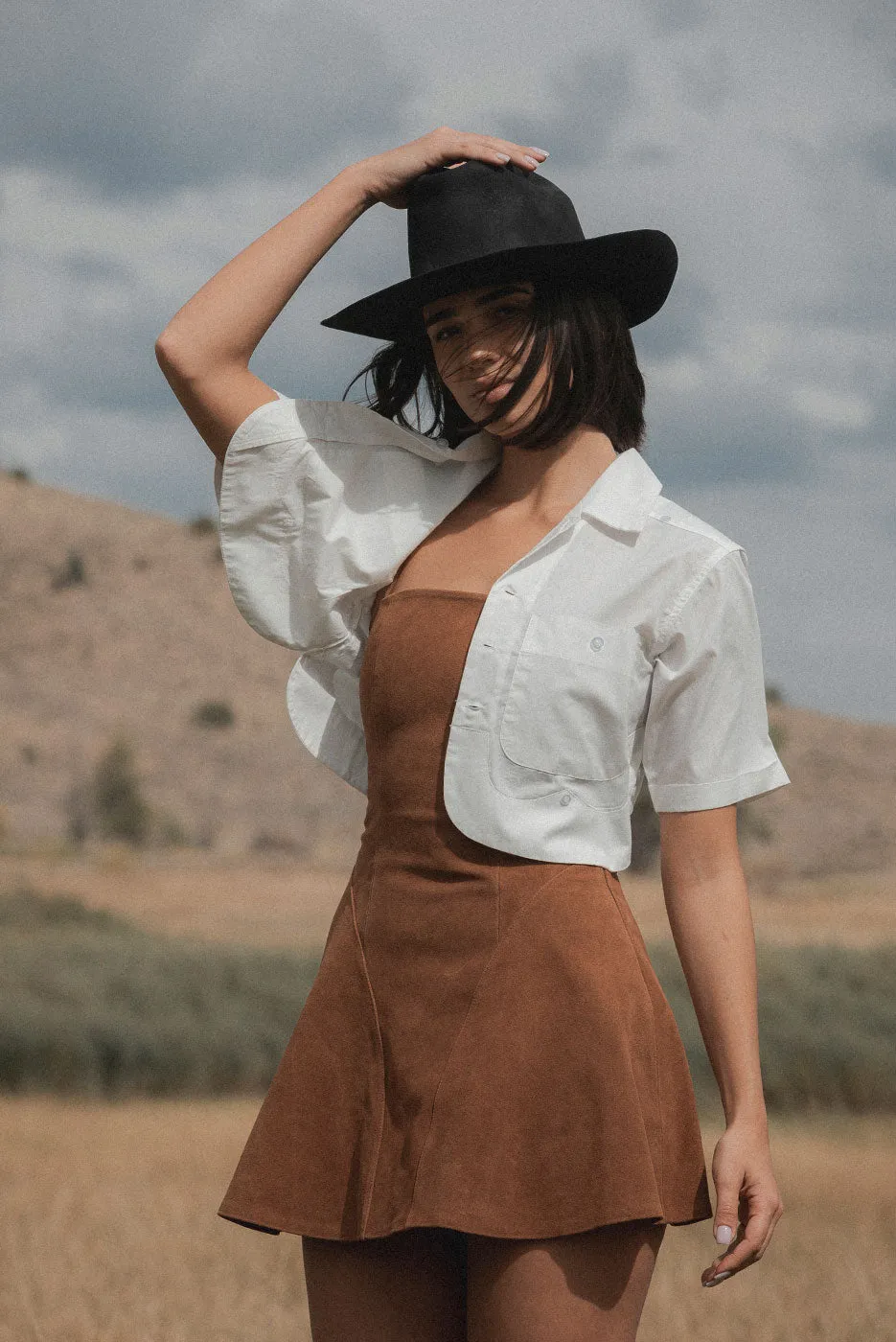 CROPPED FARM TOP sold by Elwood Clothing product image thumbnail 4