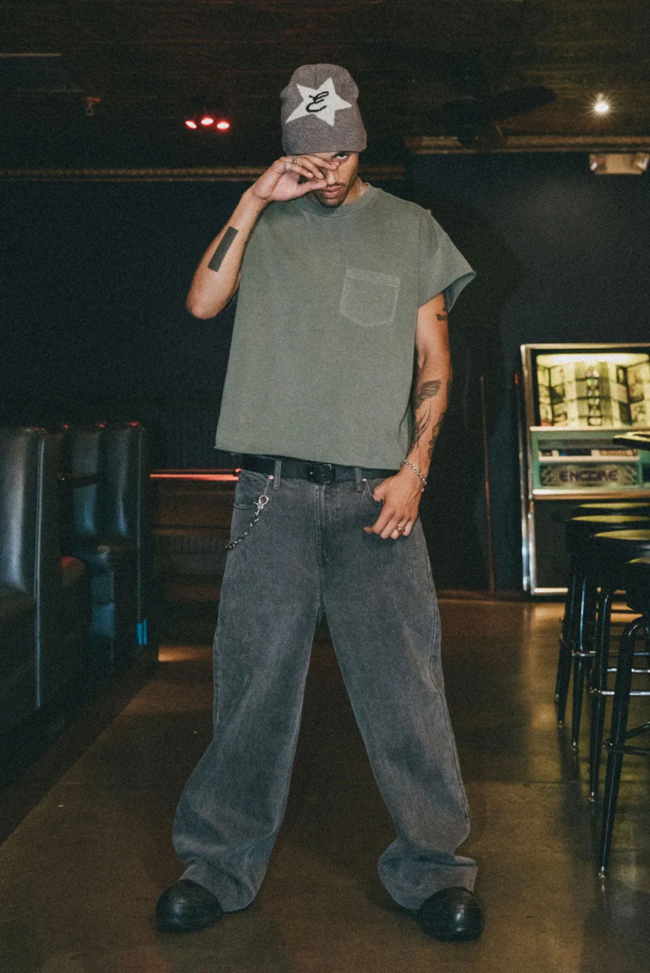 FLARE DENIM PANT sold by Elwood Clothing product image thumbnail 3