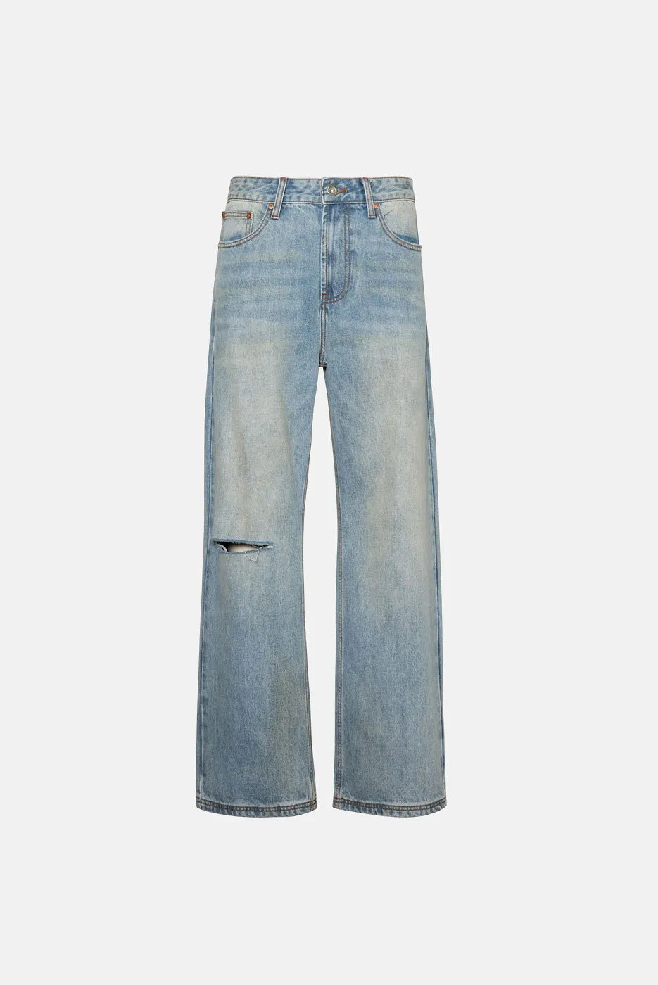 STRAIGHT LEG DENIM PANT sold by Elwood Clothing