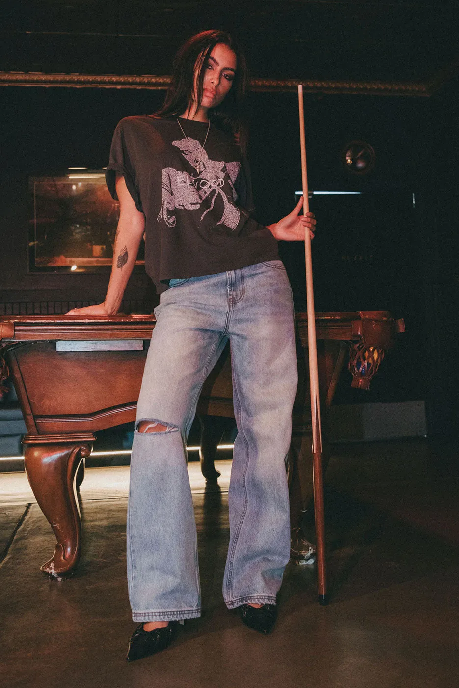 STRAIGHT LEG DENIM PANT sold by Elwood Clothing product image thumbnail 3