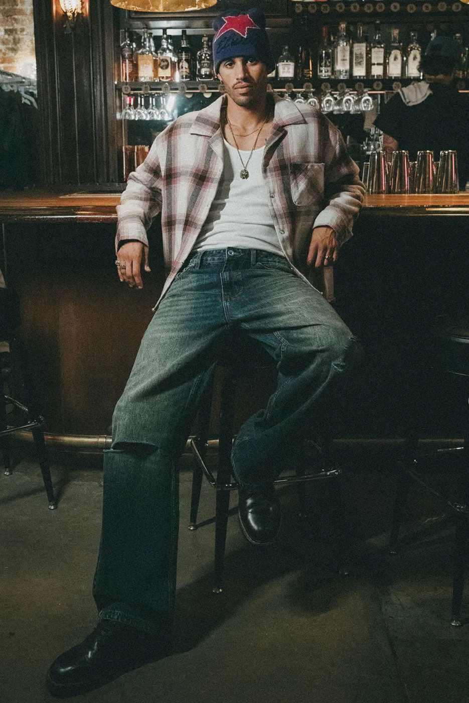 STRAIGHT LEG DENIM PANT sold by Elwood Clothing product image thumbnail 3