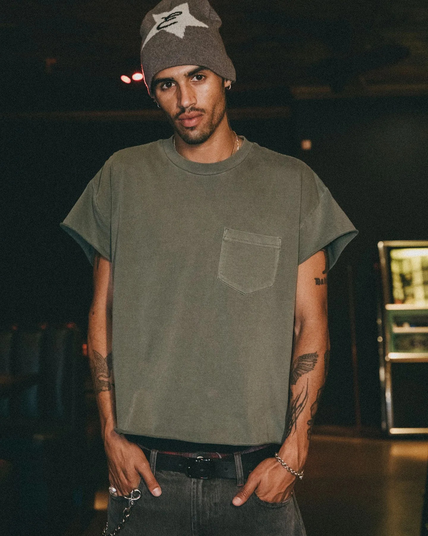 DRUMMER CUT OFF TEE sold by Elwood Clothing product image thumbnail 3