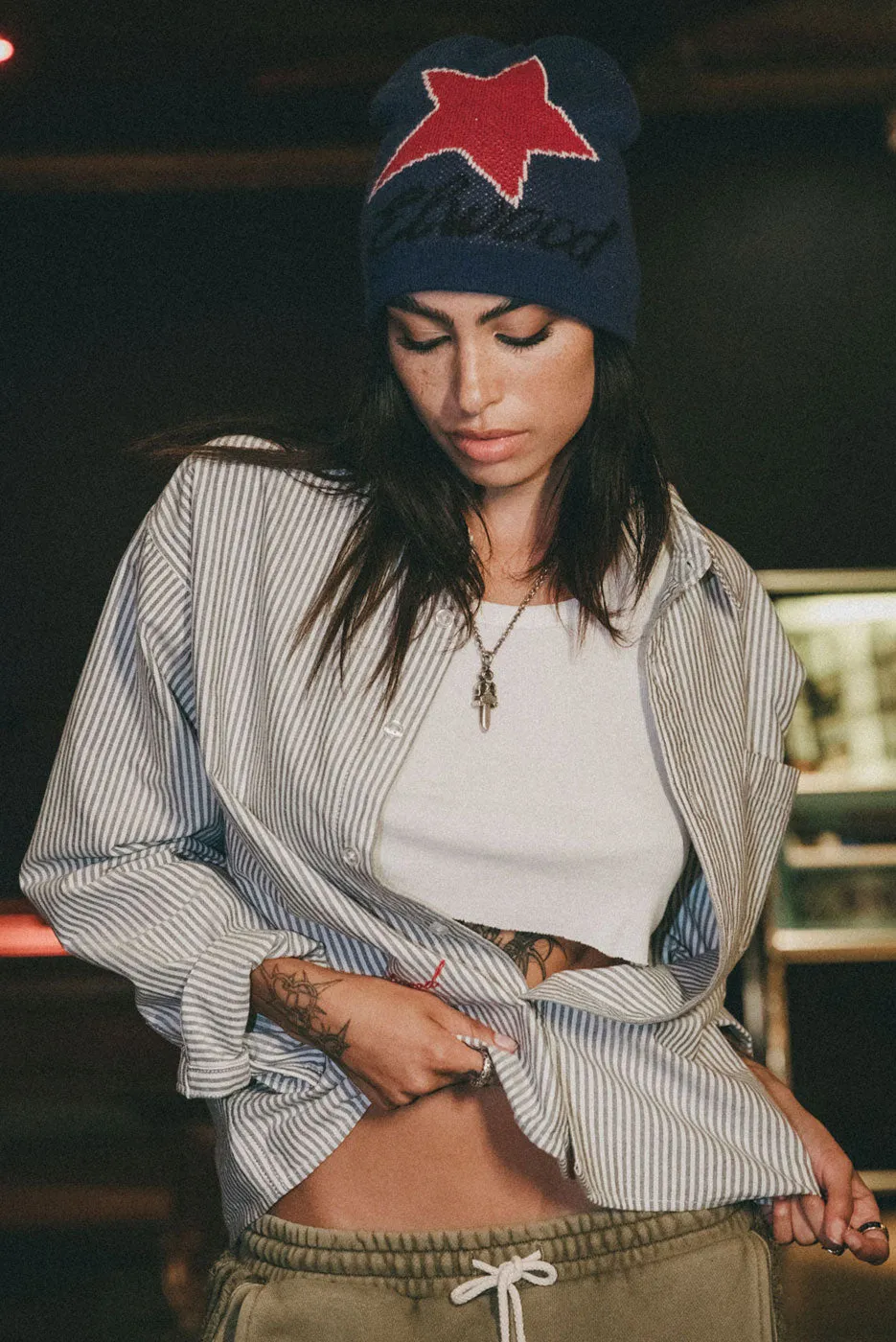 SKULL CAP BEANIE sold by Elwood Clothing product image thumbnail 3