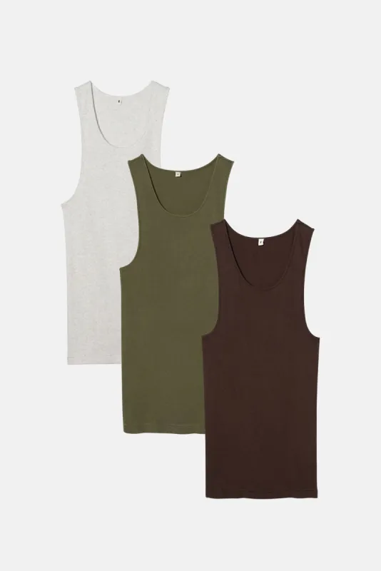 MALIBU TANK 3 PACK sold by Elwood Clothing