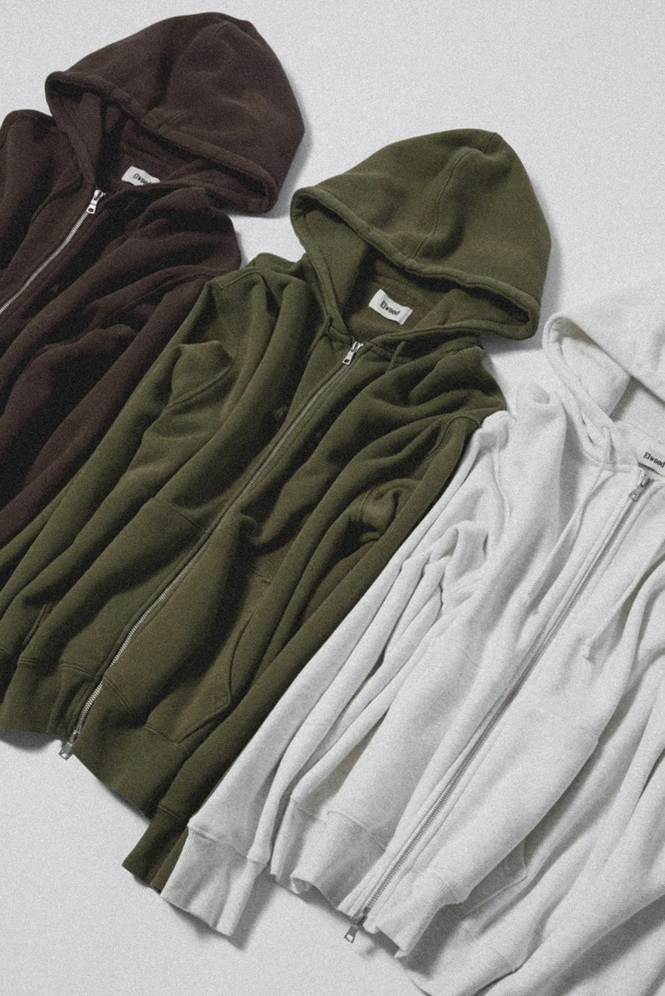UNLINED ZIP HOODIE 3 PACK sold by Elwood Clothing product image thumbnail 2