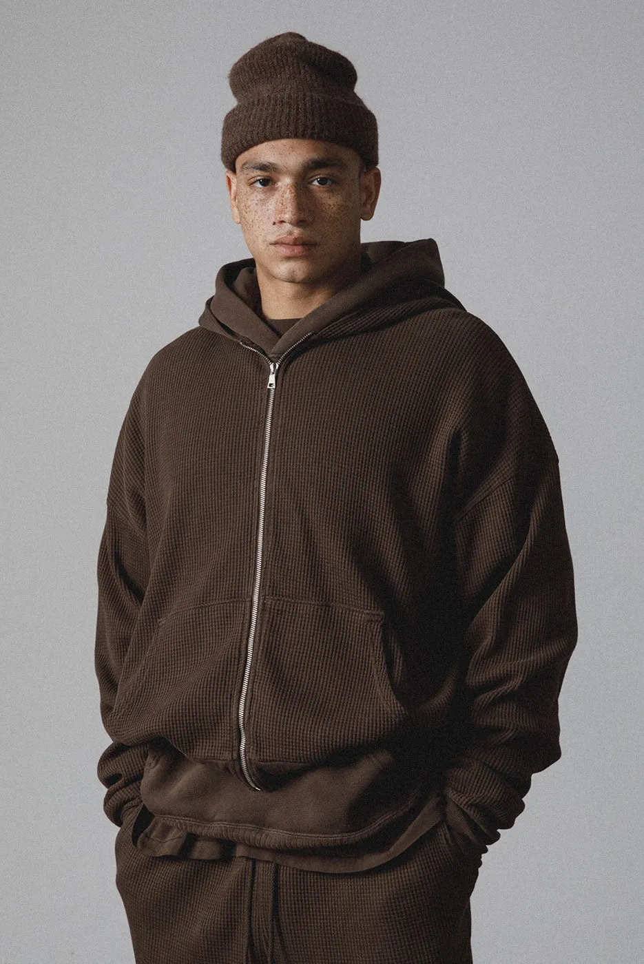 THERMAL ZIP HOODIE sold by Elwood Clothing product image thumbnail 3