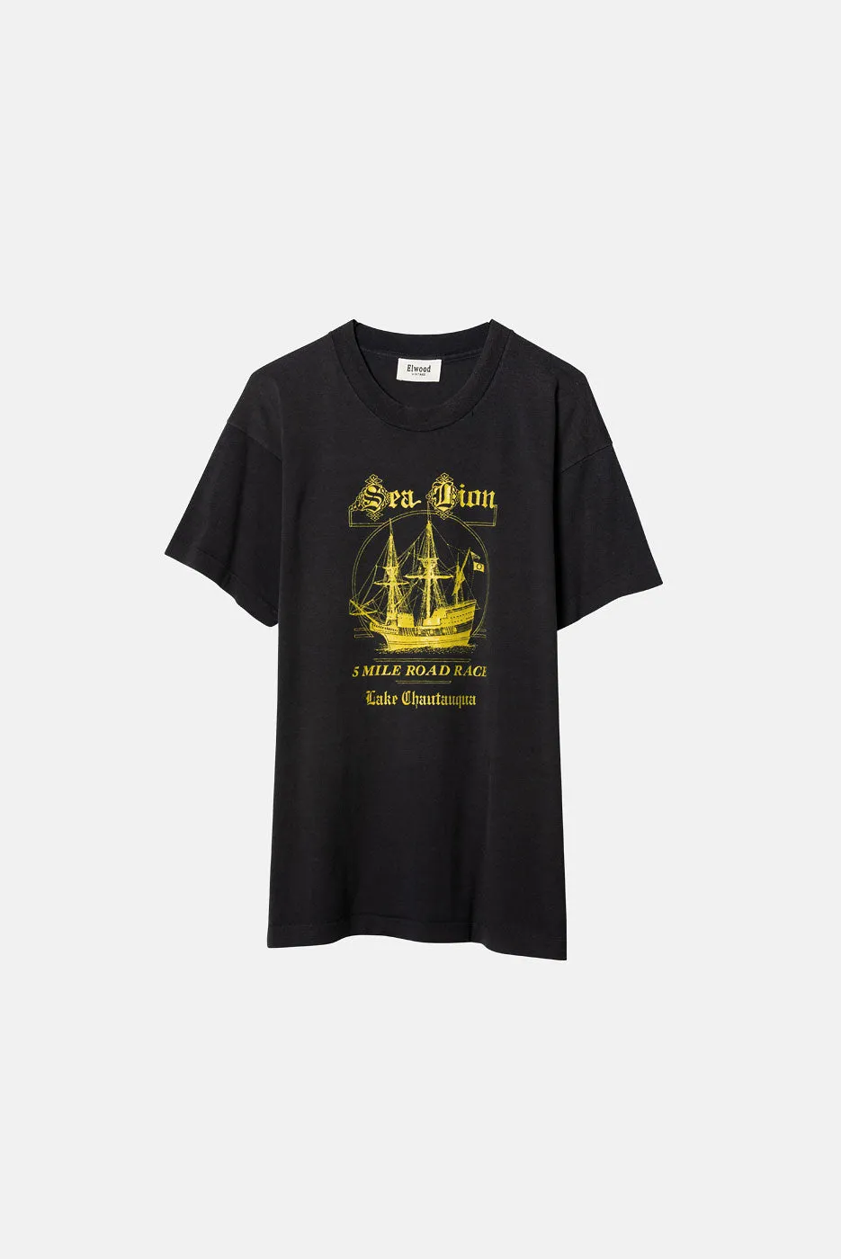 VINTAGE SEA LION TEE - L sold by Elwood Clothing