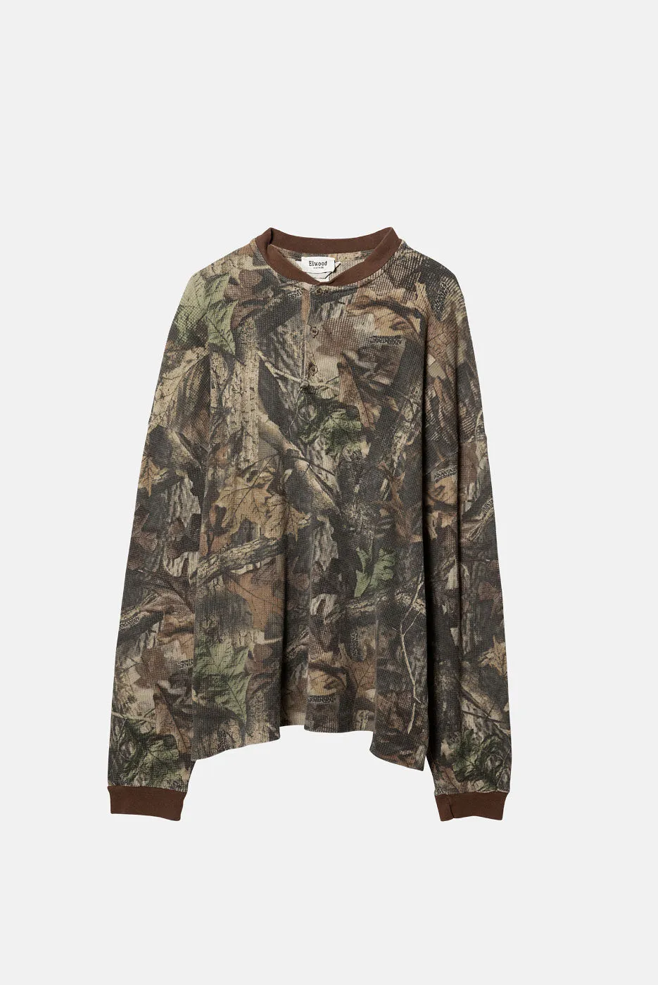 VINTAGE REAL TREE THERMAL - XL/XXL sold by Elwood Clothing