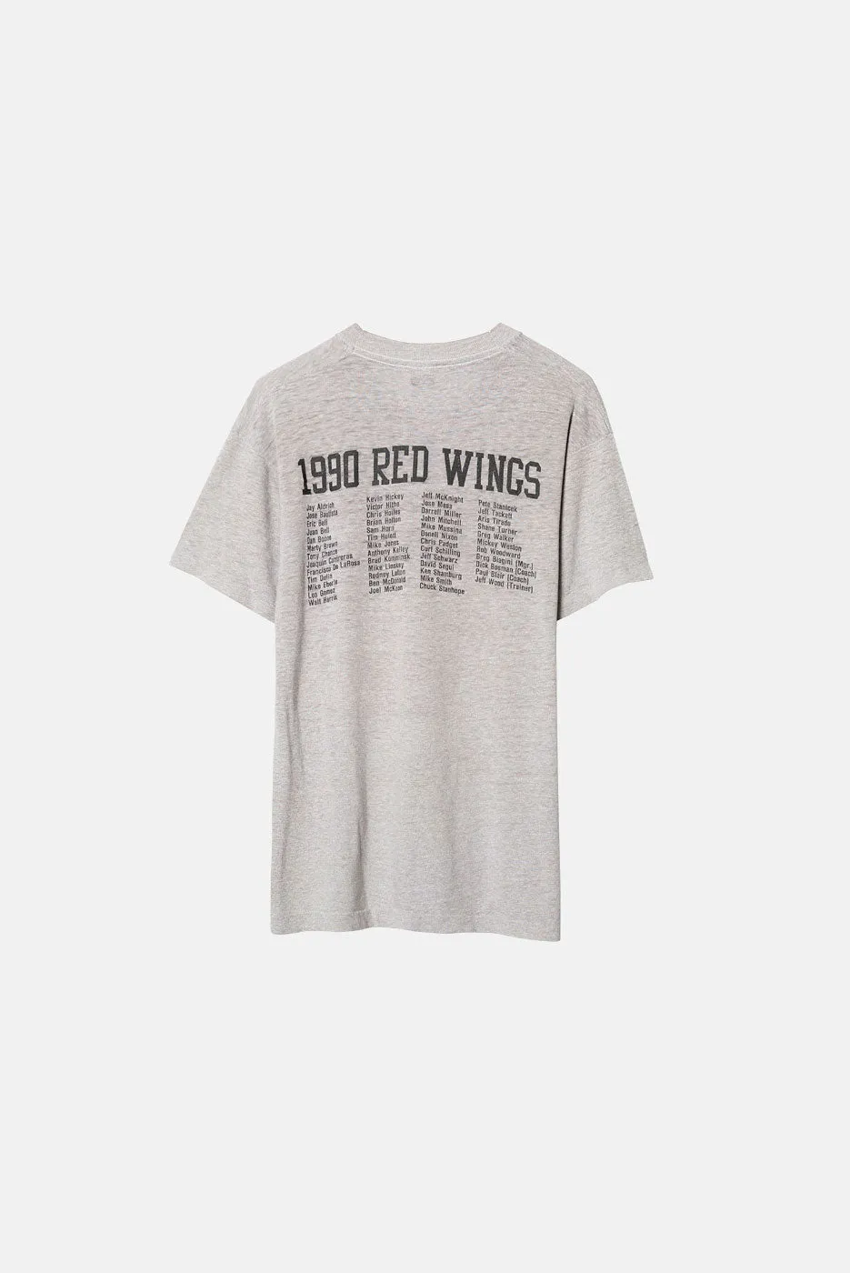 VINTAGE 90' REDWINGS TEE - S/M sold by Elwood Clothing product image thumbnail 2