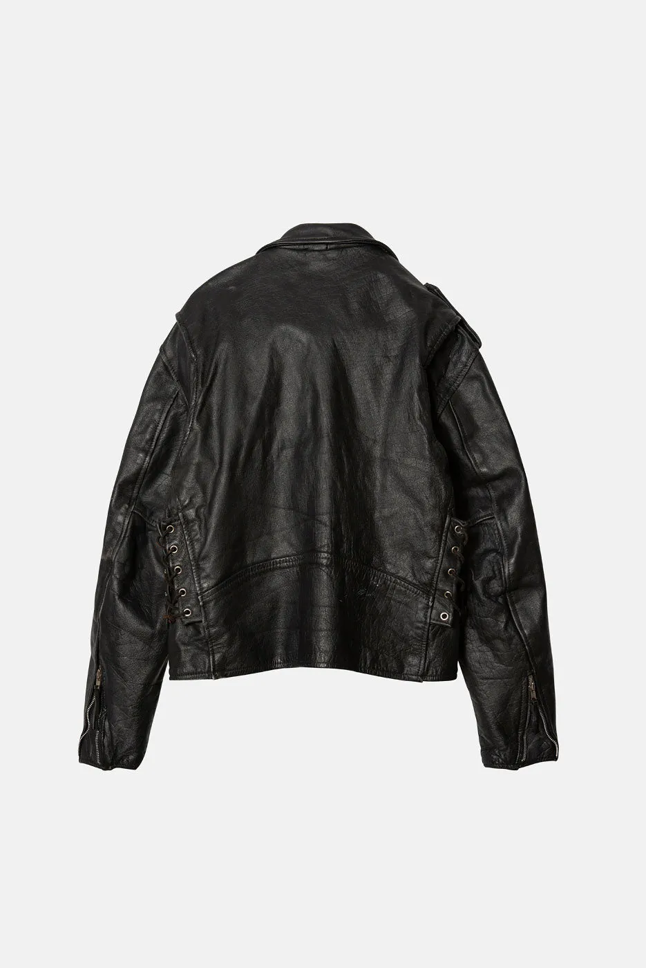 VINTAGE FIRST LEATHER JACKET - S sold by Elwood Clothing product image thumbnail 2