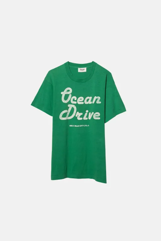 VINTAGE OCEAN DRIVE TEE - S/M sold by Elwood Clothing