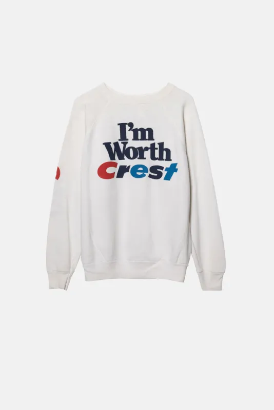 VINTAGE CREST CREWNECK - M sold by Elwood Clothing