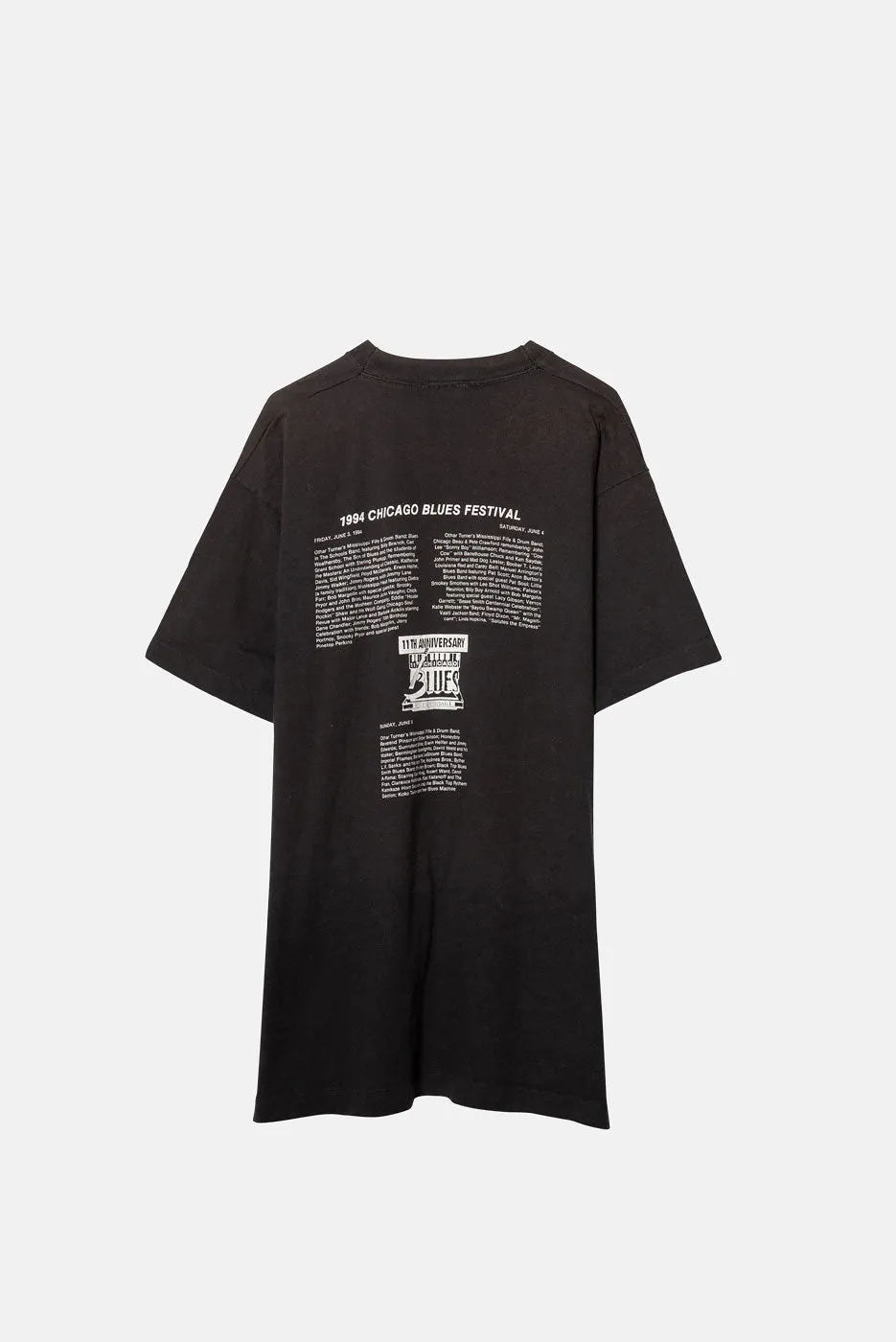 VINTAGE 94' CHICAGO BLUES TEE - L/XL sold by Elwood Clothing product image thumbnail 2