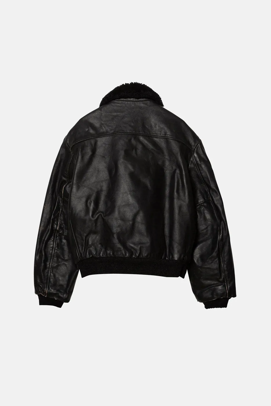 VINTAGE LEATHER JACKET - M sold by Elwood Clothing product image thumbnail 2