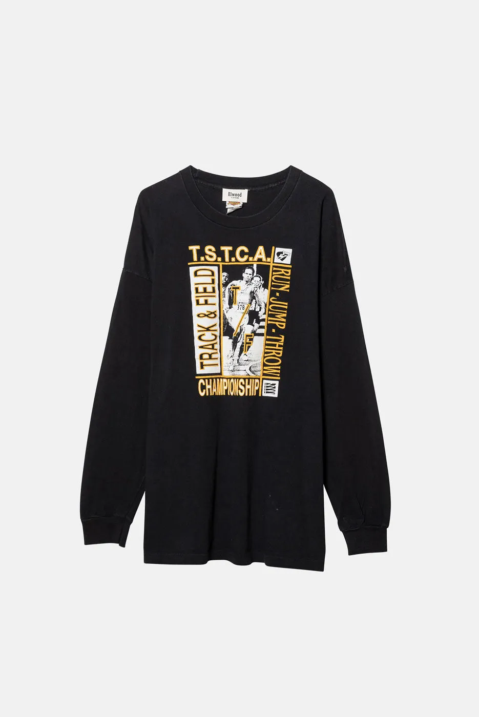 VINTAGE TSCTA L/S TEE - L sold by Elwood Clothing