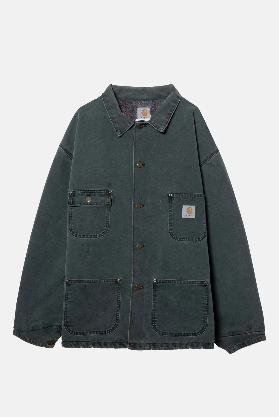 VINTAGE CARHARTT CHORE JACKET -XL sold by Elwood Clothing