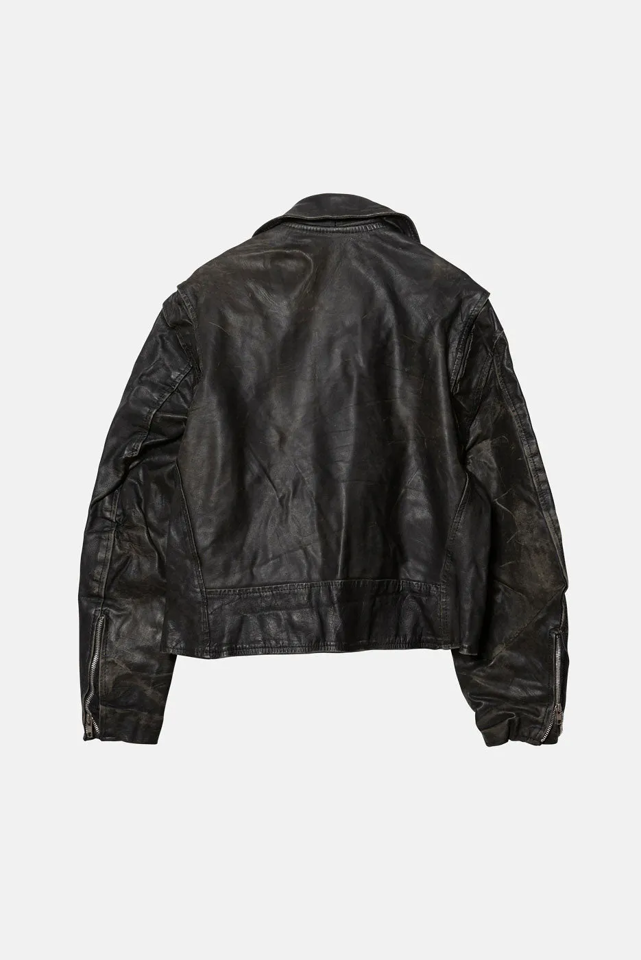 VINTAGE LEATHER JACKET - S/M sold by Elwood Clothing product image thumbnail 2