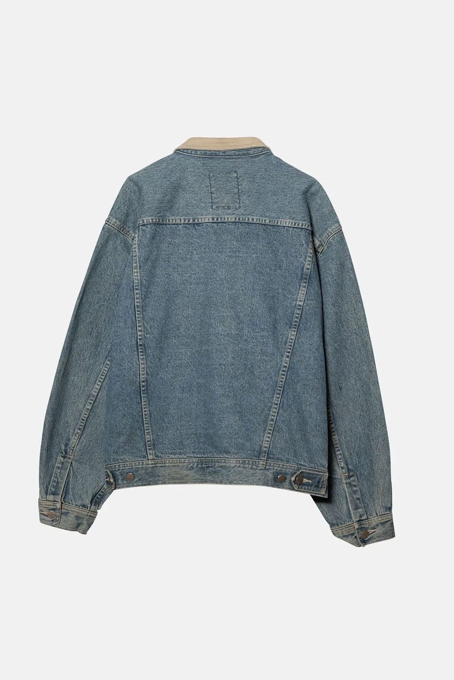 VINTAGE DENIM JACKET INDIGO - L sold by Elwood Clothing product image thumbnail 2