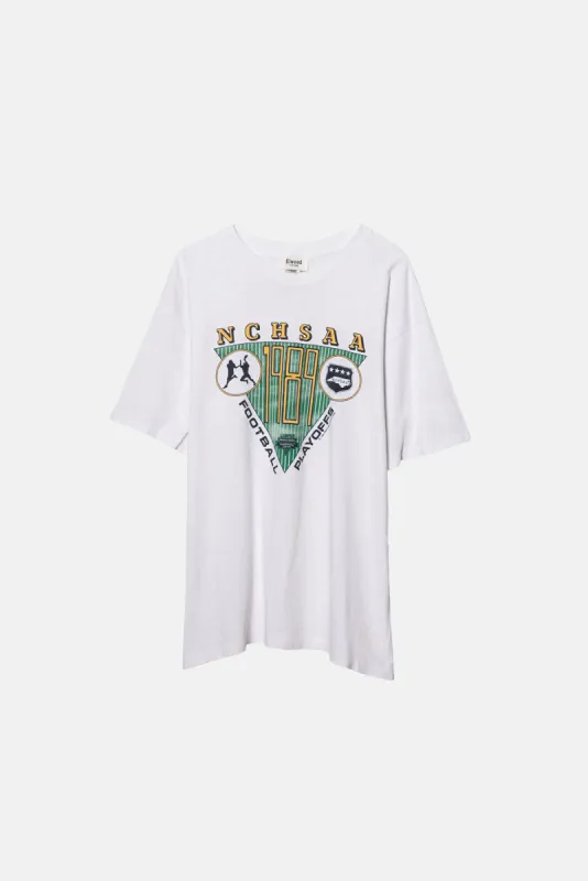 VINTAGE 89' NCHSAA TEE - M made by Elwood Clothing