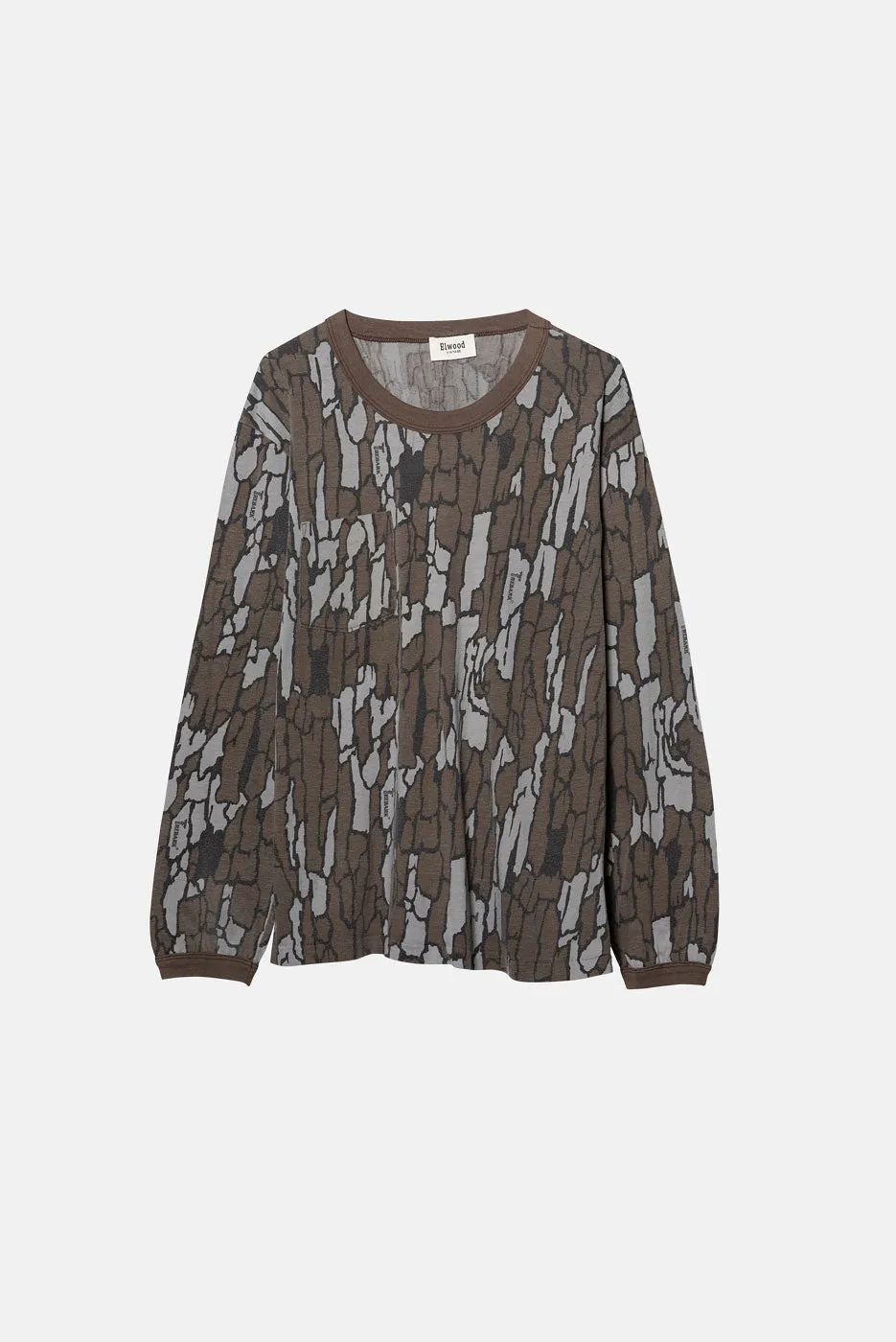 VINTAGE REAL TREE L/S TEE - M sold by Elwood Clothing