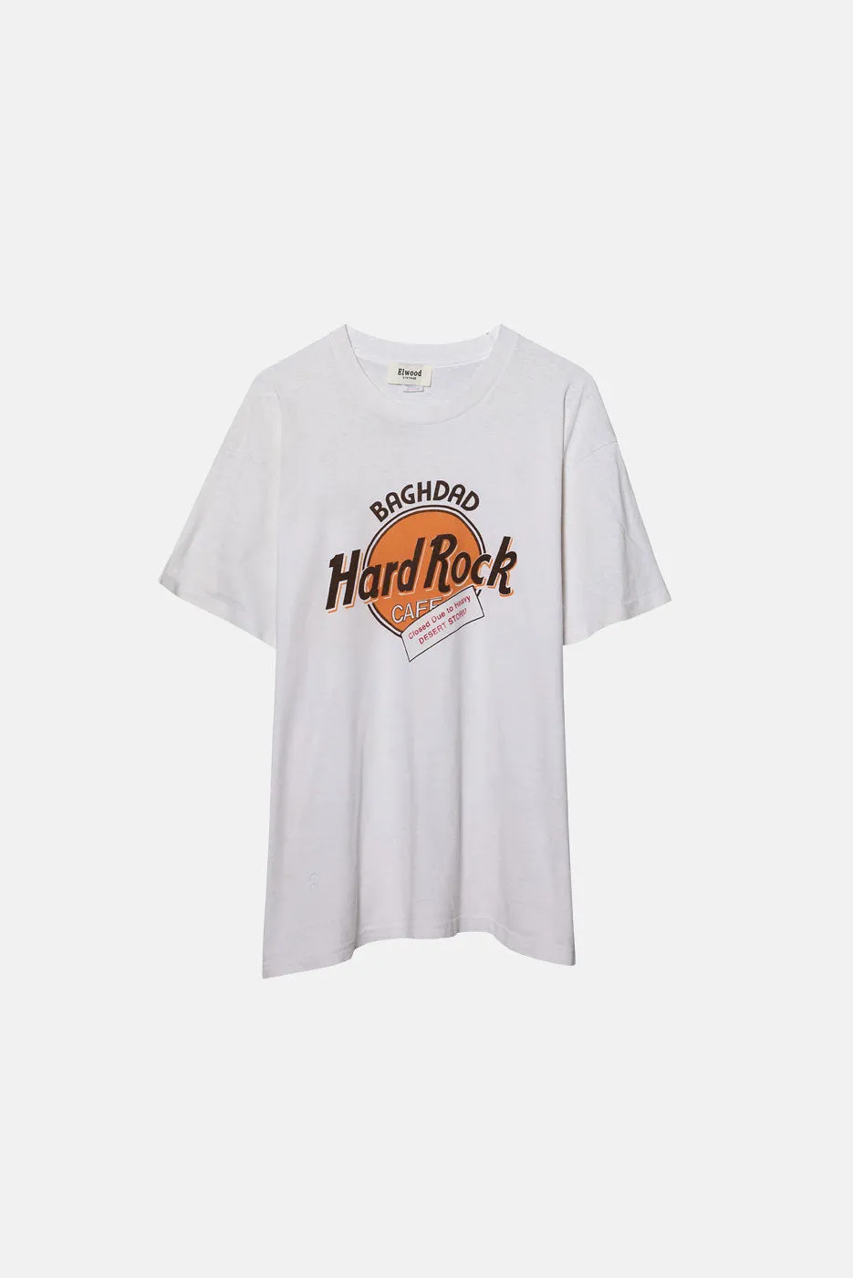 VINTAGE HARD ROCK TEE - L sold by Elwood Clothing