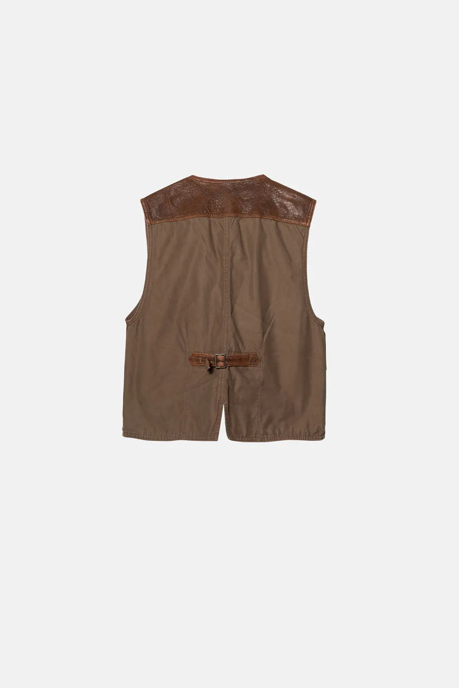 VINTAGE LEATHER VEST - M sold by Elwood Clothing product image thumbnail 2