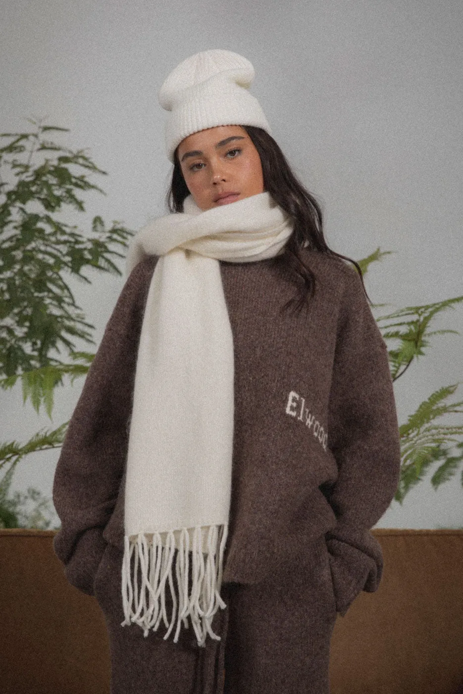 MOHAIR BLEND SCARF sold by Elwood Clothing product image thumbnail 2