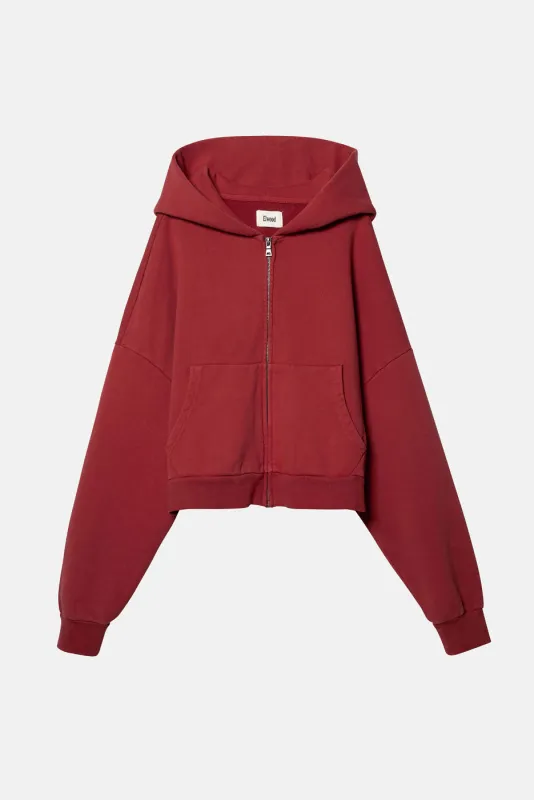 ZIP RECTANGLE HOODIE sold by Elwood Clothing